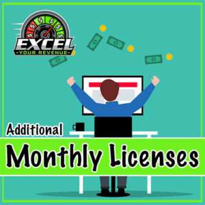 ADDITIONAL Excel Your Revenue Software & Mobile App Subscription Licenses