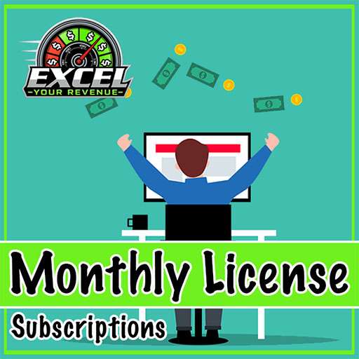Excel Your Revenue MONTHLY Initial Software License Subscriptions