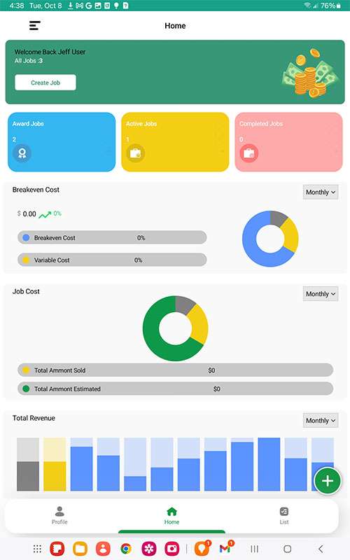Excel Your Revenue Software Screenshots v1 sample 1